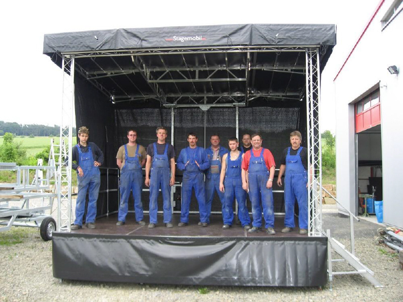 Mobile Bühne Stagemobil S von WeserStage
